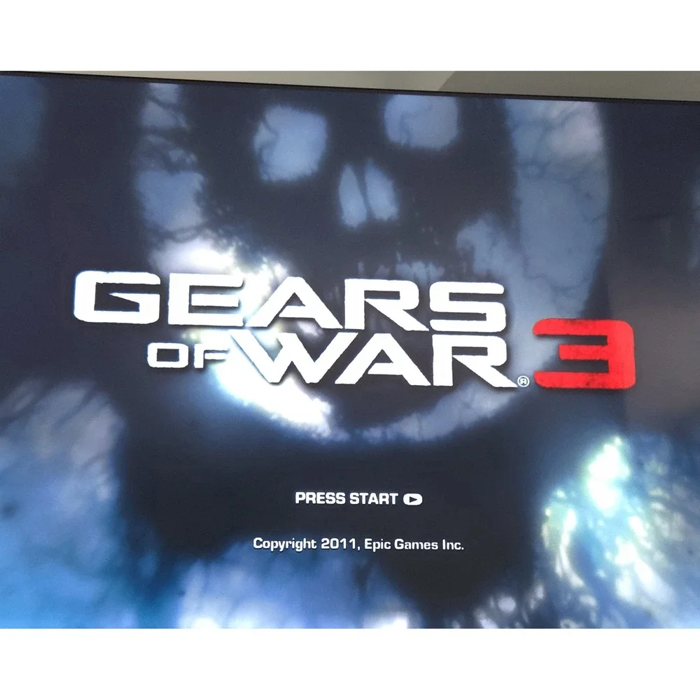 Gears of War 3 - Xbox 360 - Authentic CIB w/ Stickers - Microsoft Game - Tested